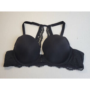 Torrid Curve Underwire Bra Racer Back Front Clip Lace Plunge Women's Size 42B